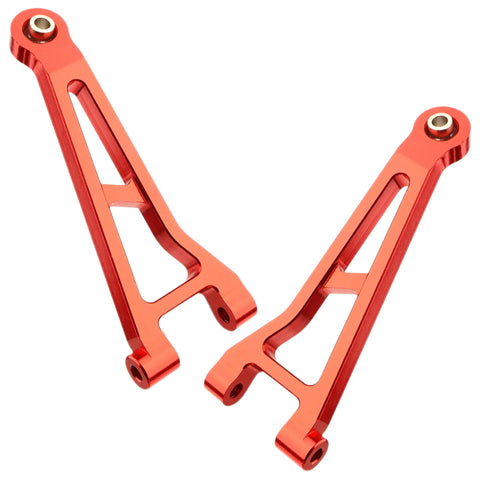 Beefed Up Front Aluminum Suspension Arms And Front Steering Block Upgrade Kit For One Fourteenth Scale RC Cars And Trucks