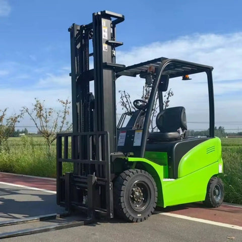 Heavy Duty Electric Forklift With LED Light And Safe Driving Axle For Warehouse And Outdoor Site Material Transport outdoors
