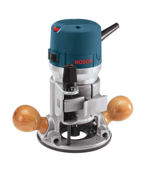 Pro Grade 1617EVSPK Wood Router Tool Combo Kit With 12 Amp Motor And Adjustable Speed From 8000 To 25000 RPM front view