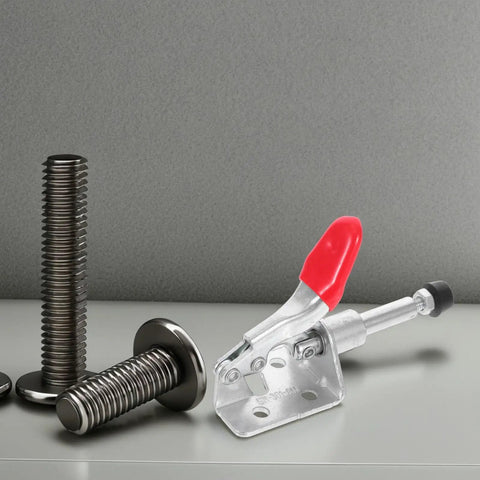 Four Pack Quick Release Toggle Clamps For Woodworking And Welding Heavy Duty Hold Down Clamps With Push Pull Action