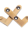 Concealed Heavy Duty Pivot Door Hinges Bronze Two Pack For Secret Doors And Bookcases Stealthy Hidden Spring Quiet Operation Hardware