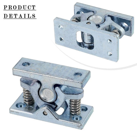 Must Have Double Roller Door Catch With Spring Loaded Mechanism For Cabinets And Drawers Easy Install No Special Tools Needed, steel zinc alloy construction.