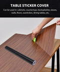 Self Adhesive Wallpaper Roll For Cabinets Sleek Black Waterproof Pvc Vinyl Wrap Realistic Wood Texture Easy Peasy Peel And Stick No Sweat kitchen upgrade in use on furniture.