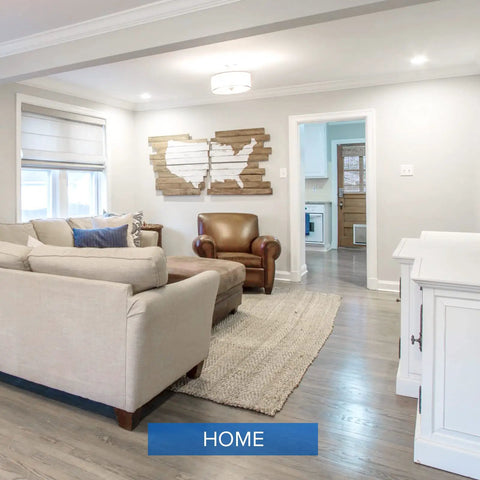 Living room lit with Crazy Bright A21 LED Bulb 30W Equivalent To 300W To 350W Incandescent, featuring warm decor.