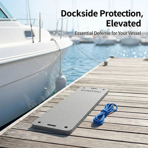 Boat Dock Protector Cushion EVA Foam To Prevent Collisions And Hull Damage on dock with rope beside water