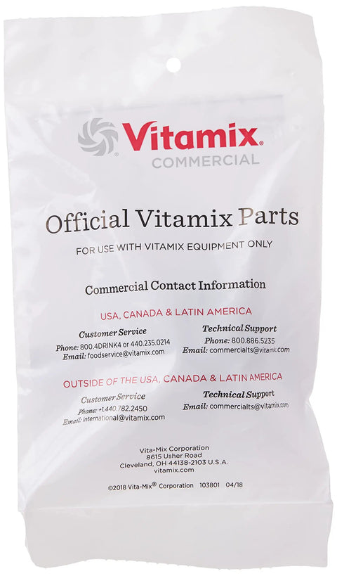 Plastic packaging for Metal Drive Socket Kit Replacement for High Power Blenders with Vitamix commercial branding.
