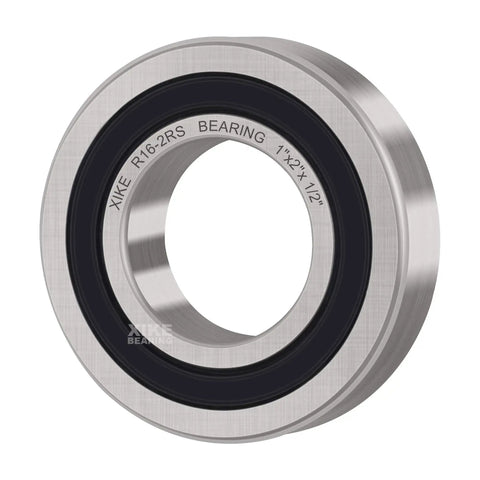 R16 2RS Double Rubber Sealed Bearings 1 Inch By 2 Inch By 1/2 Inch Deep Groove Ball Bearings Pack Of 4 Chrome Steel Durable