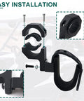 Two Pack Universal Roll Bar Gun Holder For UTVs And ATVs Fits 1 To 2 Inch Round Roll Bars with installation steps