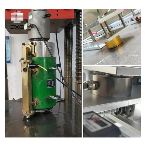 Close-up of Two Axis Pressure And Torque Sensor System For Multi Dimensional Force Measurement With A High Precision Load Cell in use