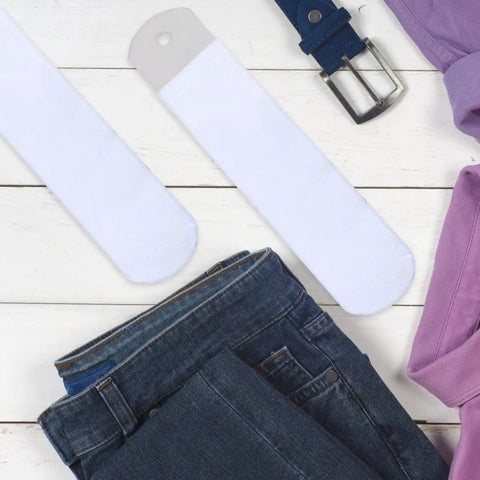 Aluminum Sock Jig Set For Sublimation 17.71 Inch 4 Pack Keeps Socks Flat And Straight During Heat Press Process