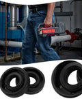 Milwaukee 2771-20 oil seal kit, nitrile rubber, easy installation for leak proof pump operation, radial seals shown with transfer pump.