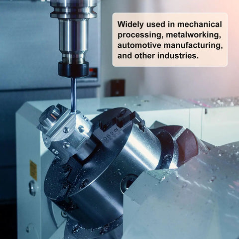 Er32 Collet Clamping Nut Featuring Dynamic Balance Holes And M40 Threading Built From Rock Solid 40Cr Alloy Steel For Heavy Duty Cnc Lathe Chuck Milling Tool Holders in machining setup.