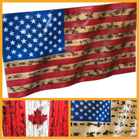 Lichtenberg Wood Burning Transformer 10kV 30mA Neon Sign Power Supply For Fractal Burning design on wooden American flag