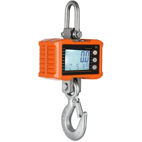 Heavy Duty Digital Crane Scale Built Different With Rock Solid Aluminum Housing And Precision Led Display For Up To Two Thousand Lbs daily tasks with digital readout