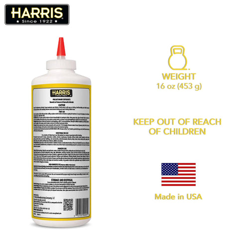 Heavy Duty Boric Acid Roach And Silverfish Killer Dust With Irresistible Lure For Fast Acting Bug Nuking And Long Lasting Puffer Bottle Pest Control Kit 16 Oz.