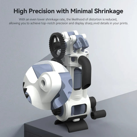 Top Tier Abs Like Resin Upgraded For Eight K 3D Printers Boasting Rock Solid Strength And Serious Flexibility With Low Odor Zero Hassle Setup For Lcd Machines One Kilogram Beige model showcasing high precision with minimal shrinkage.