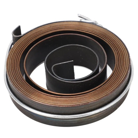 Must Have Drill Press Quill Return Spring Plating Kit For Bench Drills, Spring Steel, coiled spring, close-up view