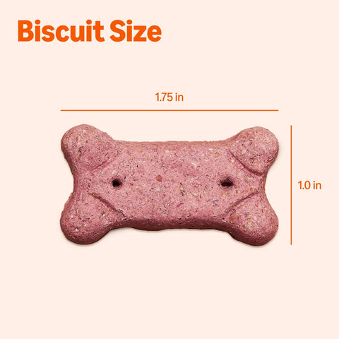 Premium Crunchy Multi Flavor Dog Biscuits Baked In Usa For Your Favorite Furbaby with dimensions 1.75 in x 1.0 in.