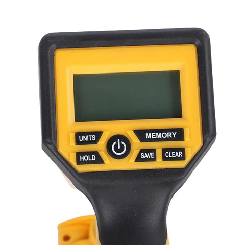 WALFRONT Digital Measuring Wheel, Backlit Display, Metric Imperial showing control panel with buttons and display.