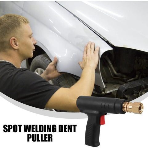 Handheld Spot Welder For Auto Body Repair Portable Welding Tool Kit with dent repair on car panel
