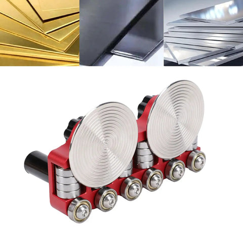 Sheet Metal Bender With Dual Station For 24 Gauge Metal Five Sixteenth To One And Three Quarter Inch Bends Removable Pro Grade