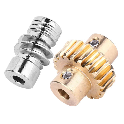 Bronze Worm Gear Set For Industrial Robots, Heavy Duty Worm Wheel With Precise Transmission, Adjustable Torsion And Output Speed