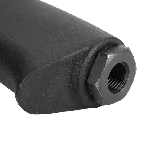 Close-up of the housing of the Bone Hard Half Inch Air Impact Wrench With Twin Hammer Core showing textured black finish.