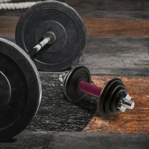 Two Pack Detachable Neoprene Pull Up Bar And Barbell Pad Covers With Anti Slip Grip for Training and Workouts Gym Accessory in use