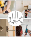 525 Piece Self Tapping Wood Screws Set M2 M3 M4 Flat Head Phillips Countersunk Screws In 304 Stainless Steel 13 Sizes For Wood Plastic And Metal Coarse Thread Sharp Point Must Have Kit in use for various home projects.