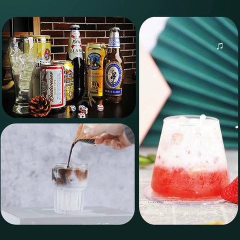 Stay Cool During Game Day Anytime With This Portable Countertop Nugget Ice Maker for drinks and cocktails with ice.