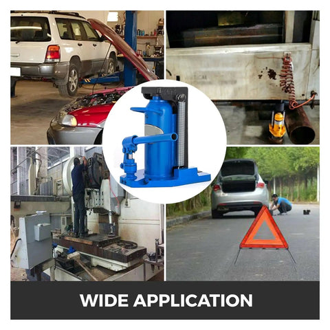 Heavy Duty Toe Lift Jack Featuring Air Hydraulic Action And Heat Treated Steel Cylinder for mechanics and garage use
