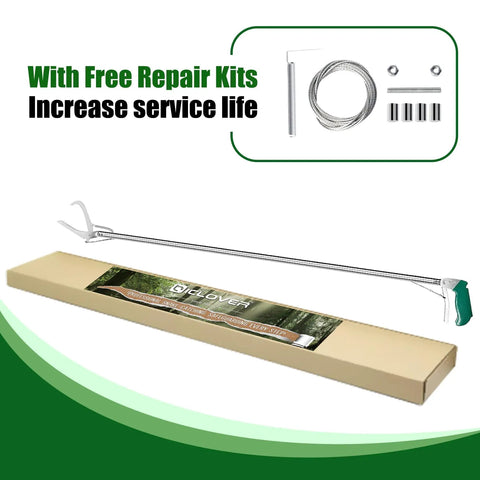 60 Inch Professional Snake Tongs With Auto Lock Extra Long Rattlesnake Catcher Heavy Duty Reptile Grabber With Wide Jaw And Non Slip Grip Safe Moving And Transport Tool For Snakes Easy Handling And Precise Catch