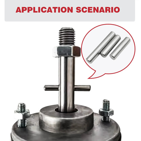 110 Piece Dowel Pins Shelf Support Peg Kit Stainless Steel Unthreaded Pins M5 Size Range 10 15 20 25 30 35 40mm For Cabinets And Shelves Heavy Duty Anti Rust Durable Fastener Elements application scenario