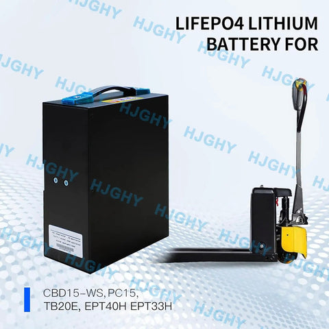 High Performance 48V Lithium Forklift Battery Pack With Smart Cell Protection And No Memory Effect For Electric Transporters and Heavy Duty Work Trucks