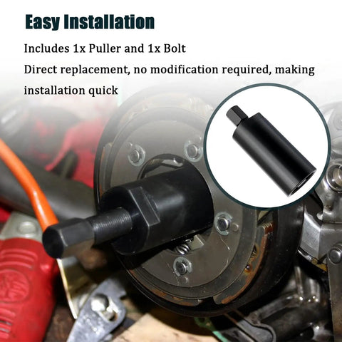 Clutch Torque Converter Puller Tool 07933-HA8000 Fit for Honda Big Red 680 and Rincon 650 or 680 in use installation