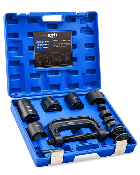 Beast 21 Piece Ball Joint Press Kit With C Frame For Cars And Trucks Heavy Duty Ball Joint Removal Tool Set U Joint And Brake Anchor Pin Removal Works On 2WD And 4WD Vehicles DIY Auto Repair Must Have