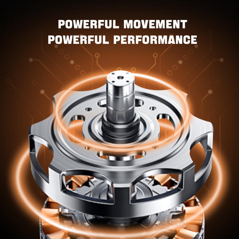 Close-up of a stainless steel rotor for Heavy Duty 10000 Psi Electric Hydraulic Pump Power Pack 750 Watt Motor.