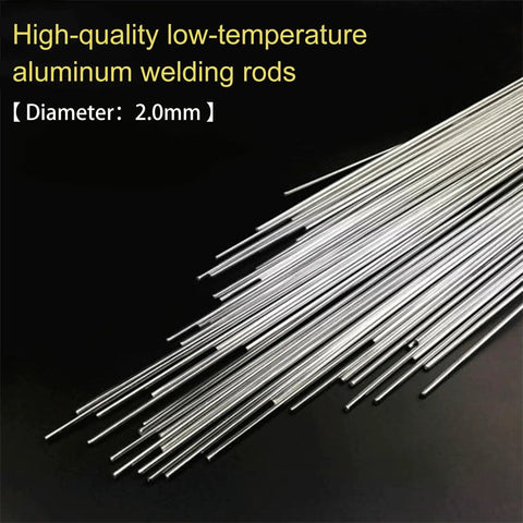55 Pcs Aluminum Brazing Rods And Welding Rods Low Temperature Easy Melt No Flux Required Salt Coated Aluminum Alloy Core