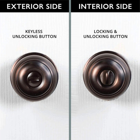 Privacy Door Knobs For Interior Doors Colonial Style Satin Nickel Round Door Handles With Thumb Turn Lock Keyless Inside Unlock