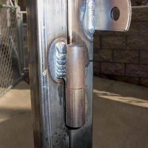Heavy Duty Weldable Barrel Hinges 4 Inch Length 1 Inch Barrel Gate Hinges With Ball Bearing Detachable Design for Swing Doors