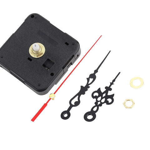DIY Clock Repair Kit With Multiple Tools For Watchmakers And Hobbyists, Clock Movement Parts Replacement Set tools displayed