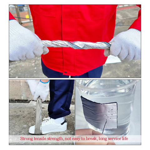 Pro Level Self Adhesive Aluminum Foil Roof Flashing Tape Heavy Duty Butyl Waterproofing Underlayment Roll showcased during testing.