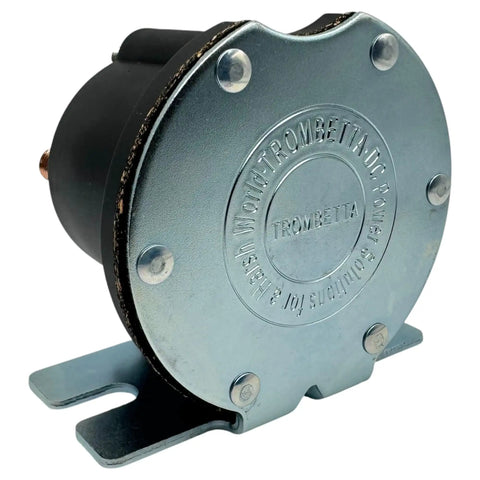 Genuine Trombetta 12V Continuous Solenoid Relay Kit For Hiniker Pierce Boss RT3 RT2 SnowDogg Snow Plow Parts, close-up view