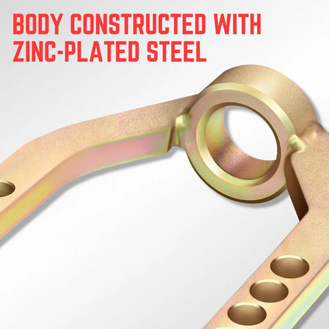 DNA Motoring CV joint puller tool, universal fit, 9-hole adjustable, zinc-plated steel