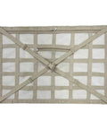 Mercedes-Benz GLE Ceiling Cargo Net Custom Fit Roof Storage Organizer Heavy-Duty Overhead Mesh Bag Double-Layer Zipper Beige