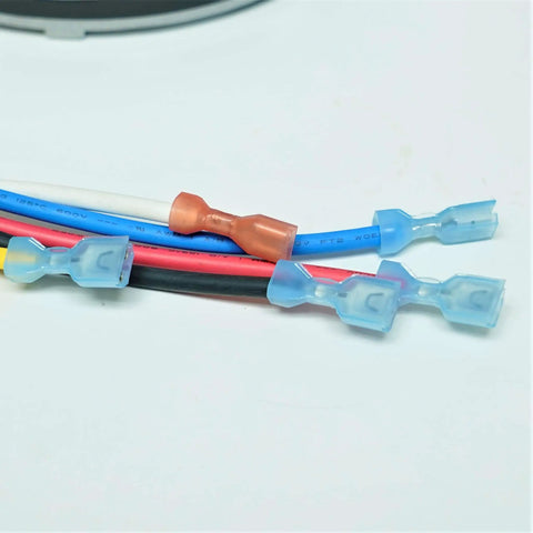 Wires and connectors for Packard 45117 Furnace Blower Motor One Third HP Replacement For Carrier Bryant Payne HC41AE117A