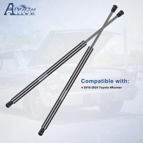 Rear Hatch Struts For Toyota 4Runner 2010-2024 PM3489 in black, designed for smooth tailgate operation.