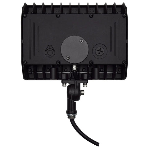 Back view of Beefy Outdoor LED Flood Light 90W 11.5 Inch 5000K Daylight Bronze Finish 150 Degree Beam Wet Location