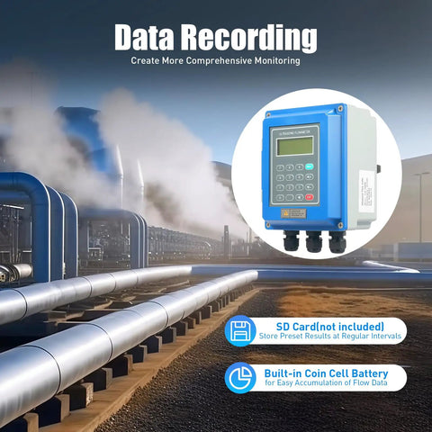 Ultrasonic Water Flow Meter Workhorse For Bi Directional Flow And Real Time Control And Monitoring Liquid Flow Meter DN20 To 700mm