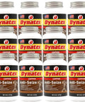 Copper Anti Seize Paste 8 Oz Can For Tough As Nails Heavy Duty Gear And Auto Threads That Stand Up To Extreme Heat Pressure Steam And Water Prevent Galling Seizing And Corrosion Industrial Grade 12 Pack displayed in front view